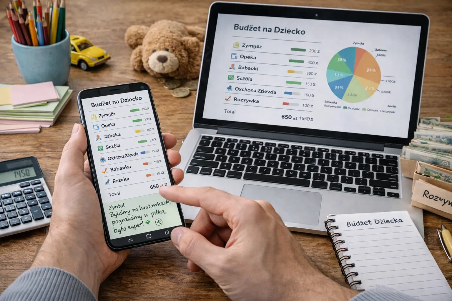 Aplikacja do zapisywania wydatków na dziecko – jak wybrać i na co uważać (2025)
