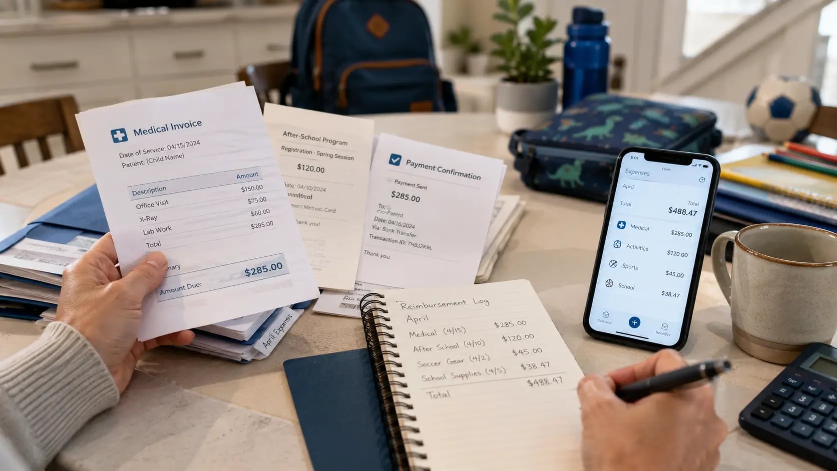 How to Track Shared Child Expenses and Reimbursements After Divorce